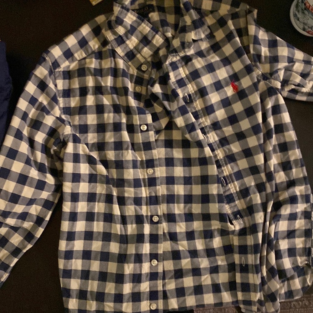 Polo boys button up